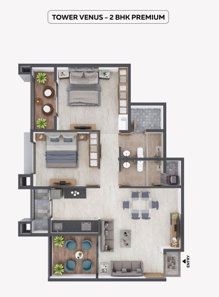 2 Bhk Premium