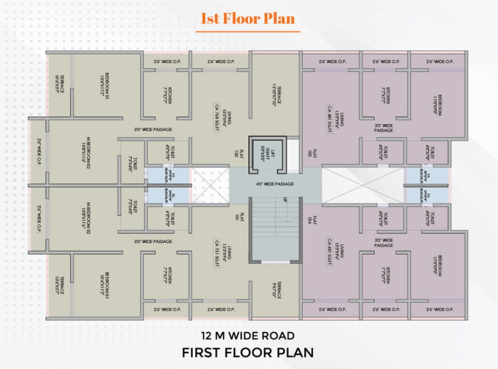 1st Floor Plan