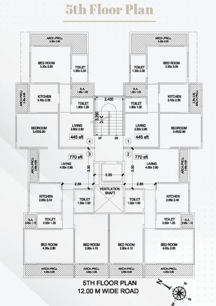 5th Floor Plan